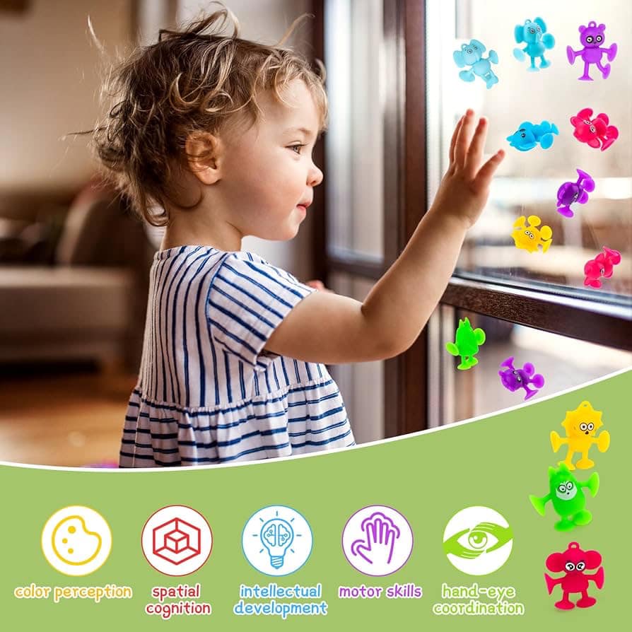 32 Piece Suction Toys