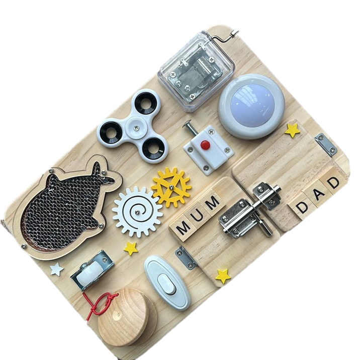 Wooden Busy Board
